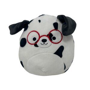 Squishmallow Fania 11" Dalmatian Plush Dog With Glasses